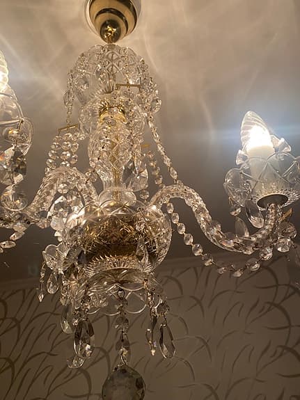 Kristall krona Taklampa