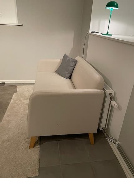 IKEA Linanäs 2-sitssoffa beige