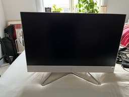 HP All-in-One Dator med tangentbord och strömkabel