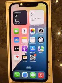 Apple iPhone 12 64 GB svart