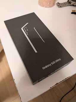 Helt ny oöppnad Samsung Galaxy S25 ultra