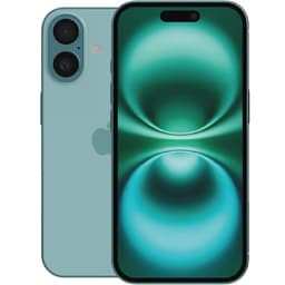 iPhone 16 Teal 128 GB Klass A 100% batteri (refurbished)