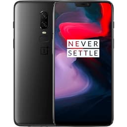 OnePlus 6 Midnight Black 128 GB Klass B (refurbished)