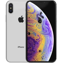 iPhone XS Silver 256 GB Klass B 100% batteri (refurbished)