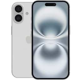 iPhone 16 White 128 GB Klass A 100% batteri (refurbished)