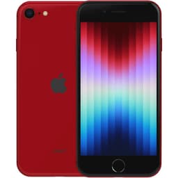iPhone SE (2022) (PRODUCT)Red 128 GB Klass C 100% batteri (refurbished)