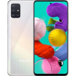 Samsung Galaxy A51 Prism Crush White 128 GB Klass C (refurbished)