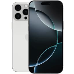 iPhone 16 Pro Max White Titanium 256 GB Klass A 100% batteri (refurbished)