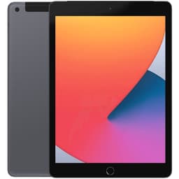 iPad 10,2 8:e gen (2020) Space Gray WiFi 32 GB Klass B 100% batteri (refurbished)