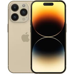 iPhone 14 Pro Gold 128 GB Klass C 100% batteri (refurbished)