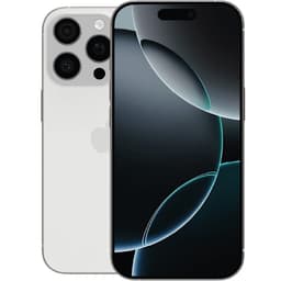 iPhone 16 Pro White Titanium 256 GB Klass A 100% batteri (refurbished)