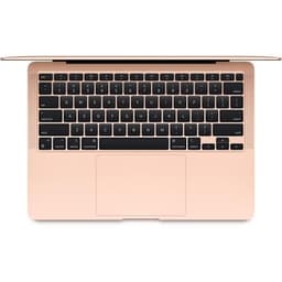 Apple - 13,3" MacBook Air (2020) - Apple M1-chip - RAM 8Go - Lagring 512Go - Guld - AZERTY (2020) - Återvunnet - Skick: Bra - Refurbished Grade C - S