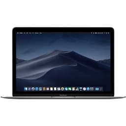 MacBook Retina 12" Core M3 1.1 Ghz 8 GB 256 GB SSD Space Grey (2016) - Nytt batteri - Renoverad - Mycket bra skick - Refurbished Grade B - Swedish ke