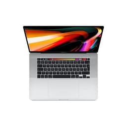 Macbook Pro Touch Bar 16" i7 2,6 Ghz 16 GB 512 GB SSD Silver (2019) - Renoverad - Mycket bra skick - Refurbished Grade B - Swedish keyboard