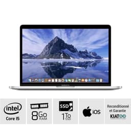 MACBOOK PRO 13 tums grå kärna i5 8 gb ram 1 TB SSD hårddisk QWERTY-tangentbord - Refurbished Grade C - Swedish keyboard