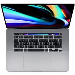 Macbook Pro Touch Bar 16" i9 2,4 Ghz 16 GB 512 GB SSD Space Grey (2019) - Renoverad - Utmärkt skick - Refurbished Grade A+ - Swedish keyboard