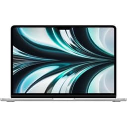 Apple - 13,6" MacBook Air M2 - 8GB RAM - 256GB lagring - Silver - AZERTY - Renoverad - Mycket bra skick - Refurbished Grade B - Swedish keyboard