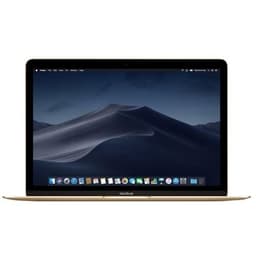 MacBook Retina 12" Core M3 1.1 Ghz 8 GB 256 GB SSD Gold (2016) - Nytt batteri - Renoverad - Bra skick - Refurbished Grade C - Swedish keyboard