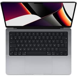 MacBook Pro Retina 14" 2021 Apple M1 Pro 3.2 Ghz 16 GB 1.024 TB SSD Space Grey - Renoverad - Utmärkt skick - Refurbished Grade A+ - Swedish keyboard