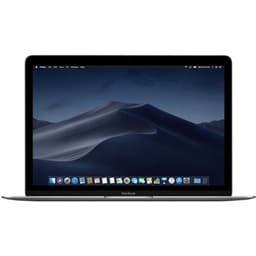 MacBook Retina 12" Core M 1.3 Ghz 8 GB 512 GB SSD Space Grey (2015) - Nytt batteri - Renoverad - Bra skick - Refurbished Grade C - Swedish keyboard