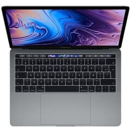 MacBook Pro Touch Bar 13" 2018 Core i7 2,7 Ghz 8 GB 512 GB SSD Space Grey - Renoverad - Utmärkt skick - Refurbished Grade A+ - Swedish keyboard