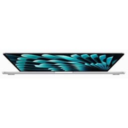 Apple - 15,3" MacBook Air M2 (2023) - RAM 8Go - Lagring 256Go - Silver - AZERTY (2023) - Återvunnen - Utmärkt skick - Refurbished Grade A+ - Swedish