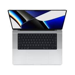 APPLE MacBook Pro Retina 16" Apple M1 Pro 3.2 Ghz 16 GB 512 GB SSD Silver (2021) - Renoverad - Bra skick - Refurbished Grade C - Swedish keyboard