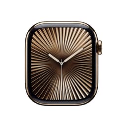 Watch Series 10 Titanium Cellular 42mm Black Sport Band Grade A Refurbished