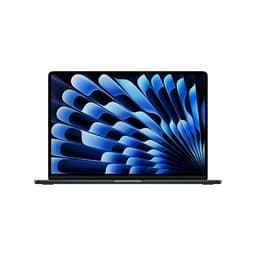 MacBook Air 15" M2 2023 Apple M2 8-Core 8 GB RAM 512 GB SSD med svenskt tangentbord Grade A Refurbished Midnight