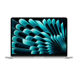 MacBook Air 13" M3 2024 Apple M3 8-Core 8-Core GPU 16 GB RAM 256 GB SSD med svenskt tangentbord Grade C Refurbished Silver