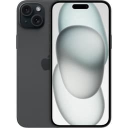 APPLE iPhone 15 Plus 128GB Svart (2023) - Renoverad - Utmärkt skick - Refurbished Grade A+
