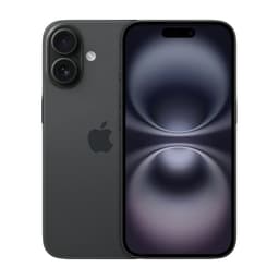 Begagnade iPhone16 128GB Black- Mycket bra skick (A)