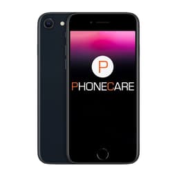 Begagnad iPhone SE 2022 128GB Midnatt - Använt skick