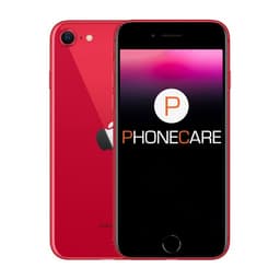 Begagnad iPhone SE 2022 128GB Röd - Använt skick