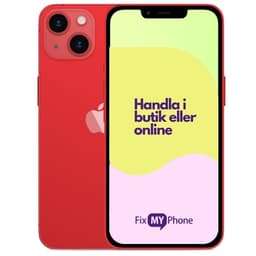 iPhone 14 Begagnad Röd 128 GB C: Okej skick