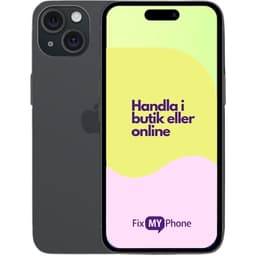 iPhone 15 Begagnad Svart 128 GB A+: Perfekt skick