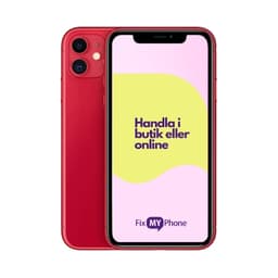 IPhone 11 Begagnad Röd 64 GB B: Bra skick