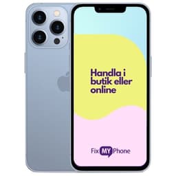 iPhone 13 Pro Max Begagnad Blå 256 GB C: Okej skick