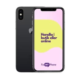 iPhone X Begagnad Grå 64 GB A: Mycket bra skick