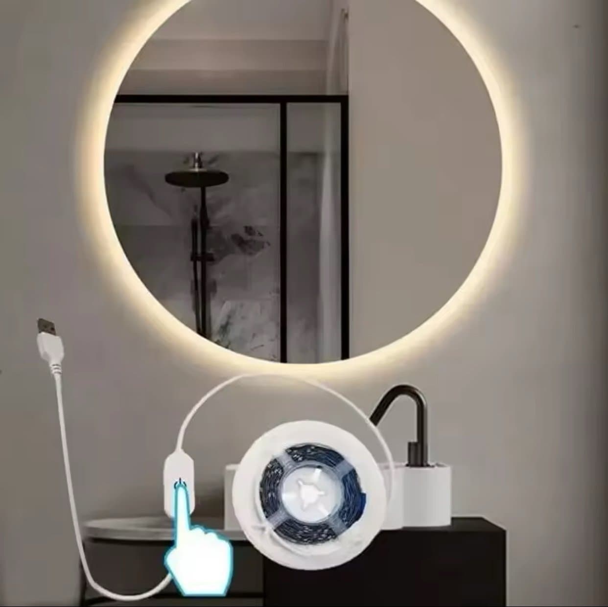 3m USB-driven LED-remsa med dimmerfunktion