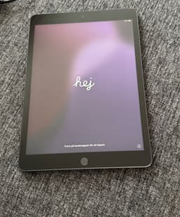 iPad 9th gen A2602, 10,2” Retina skärm 256 gb Wifi