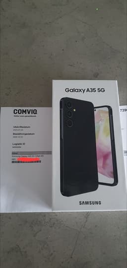 Oanvänd Samsung Galaxy A35 5G 128gb Kvitto Garanti
