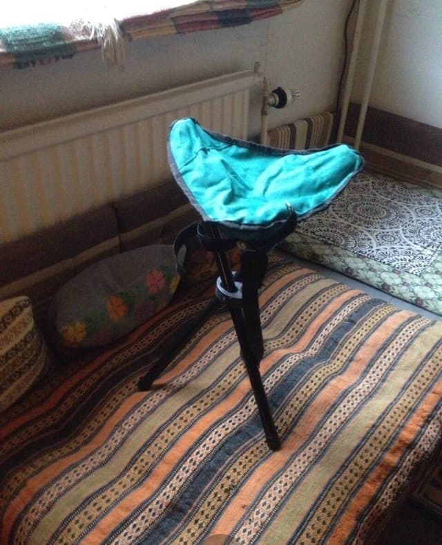 Fällbar stol