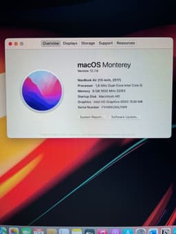 MacBook Air 13-tum, 2017
