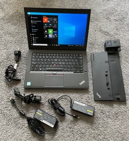 Lenovo ThinkPad T460 i5 6300U 8 GB RAM 256 GB SSD FHD IPS Skärmen