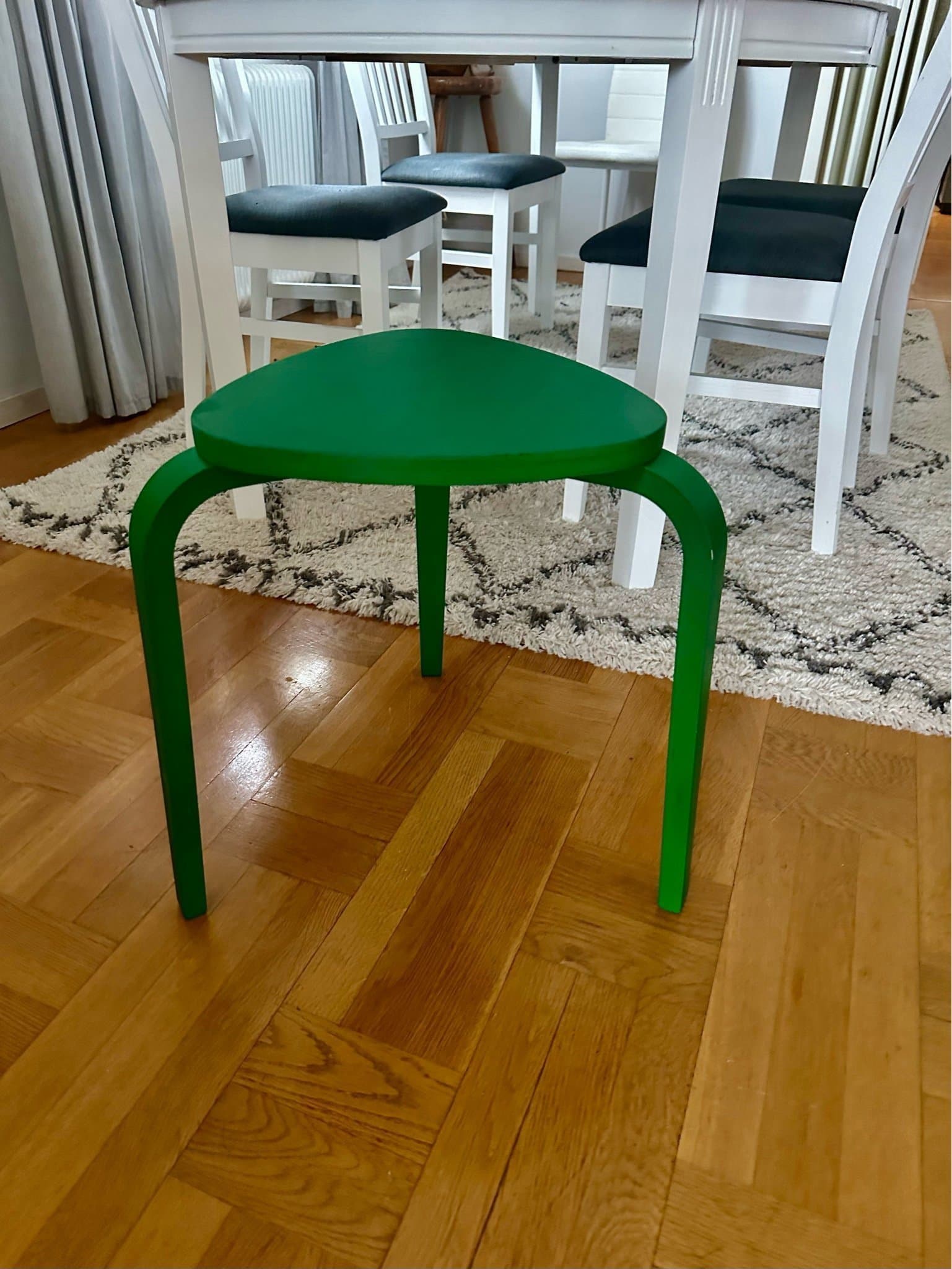 IKEA KYRRE - Grön pall