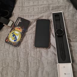 samsung A55 och samsung watch 4