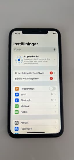 iPhone 11 Pro svart