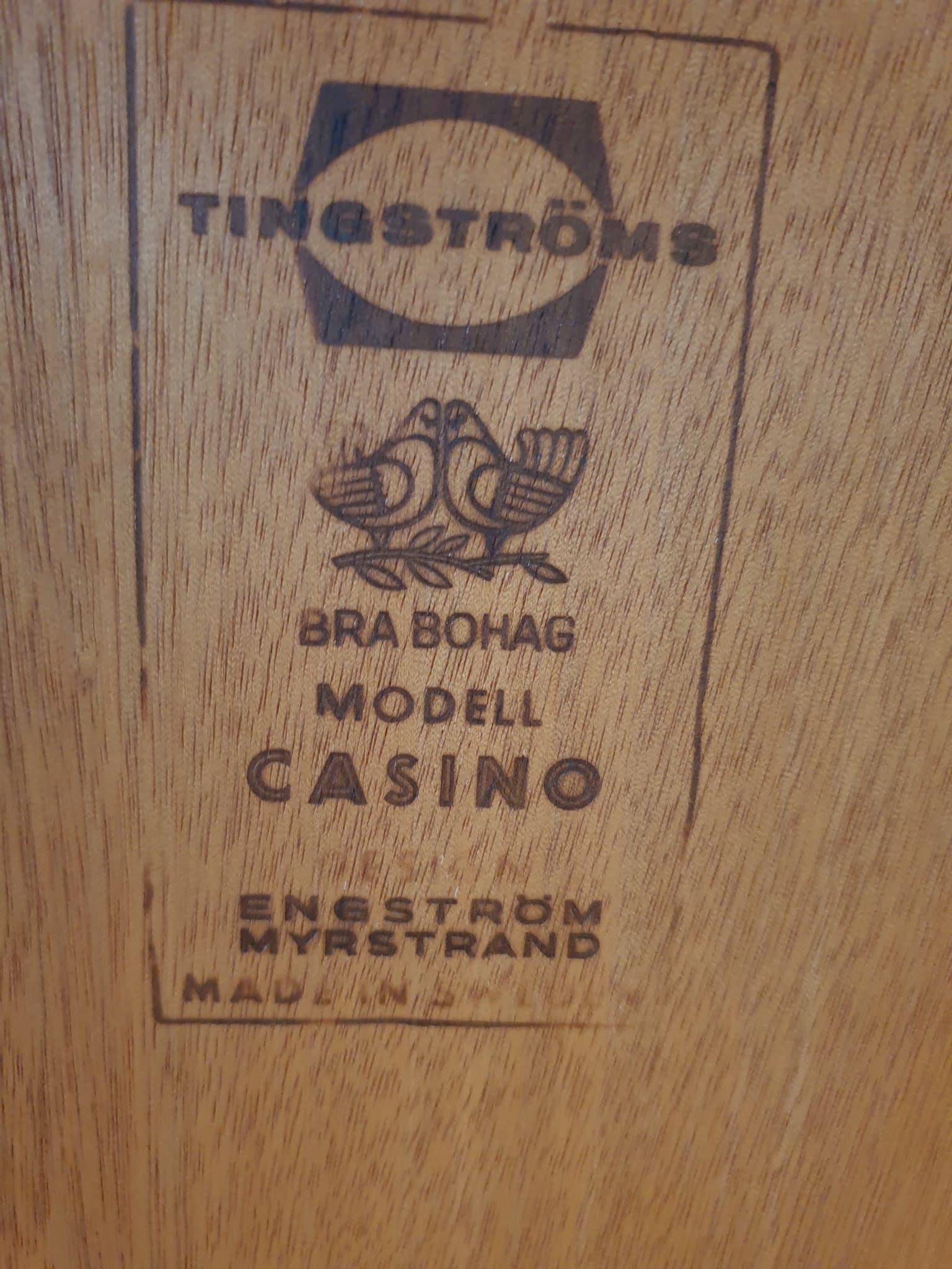 Casino Sängbord / SidebordTingströms "Bra bohag"