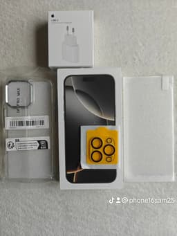 iPhone 16 Pro Max helt ny oöppnad